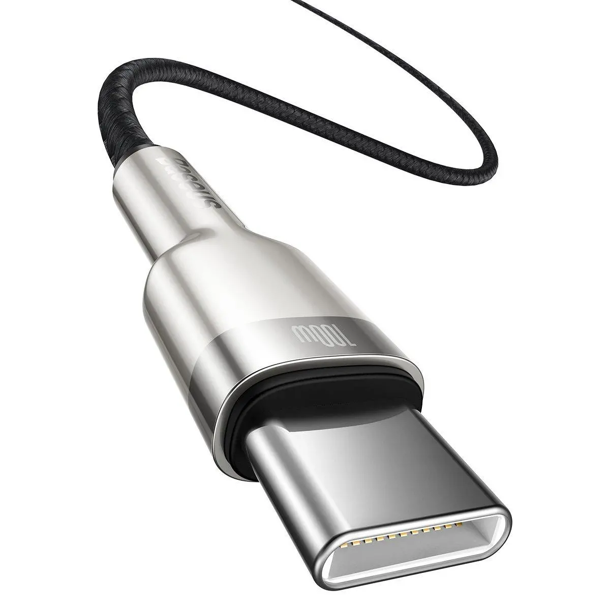 Kabel Baseus USB-C do USB-C Cafule 100W 1m Czarny
