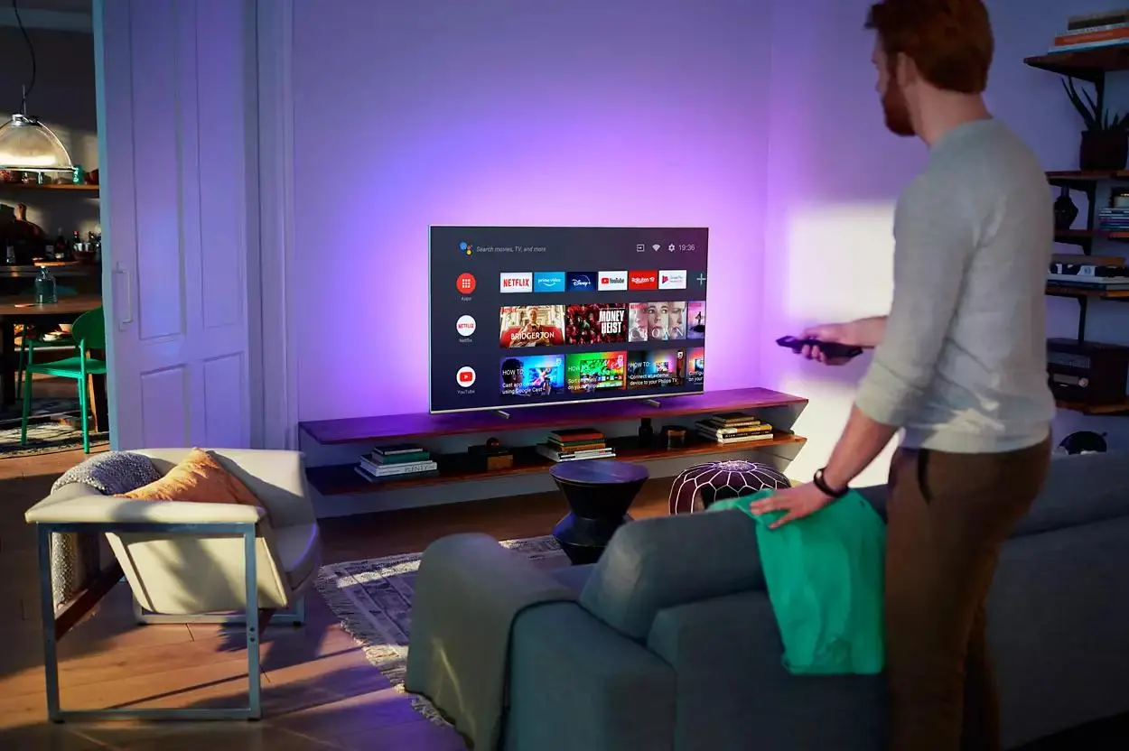 Telewizor Philips 50PUS7956/12 50" LED 4K Android TV Ambilight Dolby Vision Dolby Atmos DVB-T2