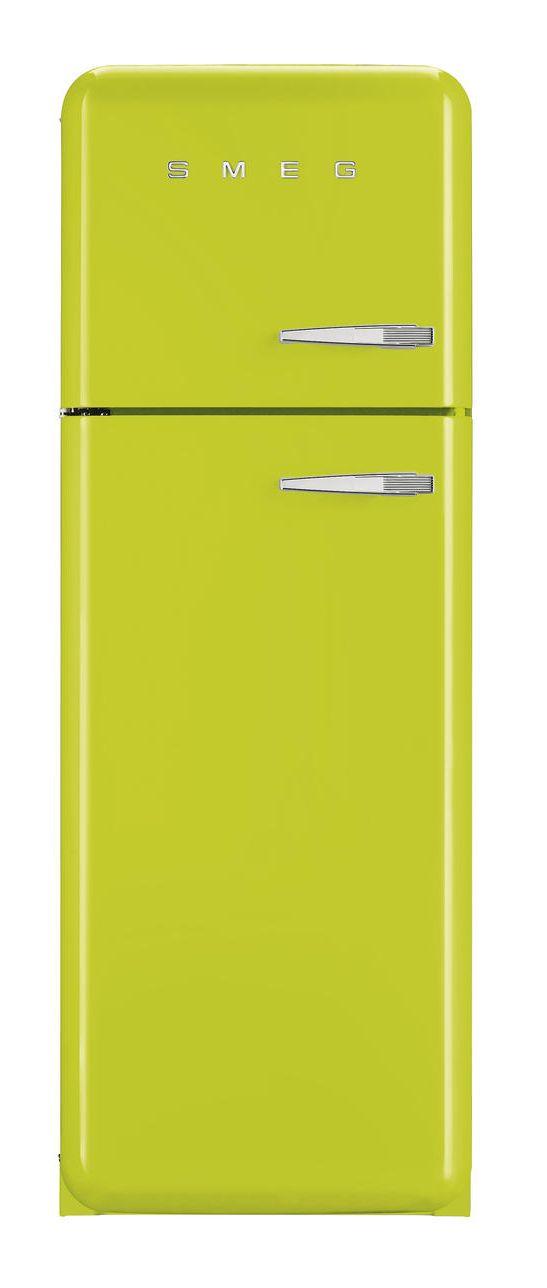 Lodówka Smeg Retro 50's FAB30LVE1 (drzwi lewostronne)
