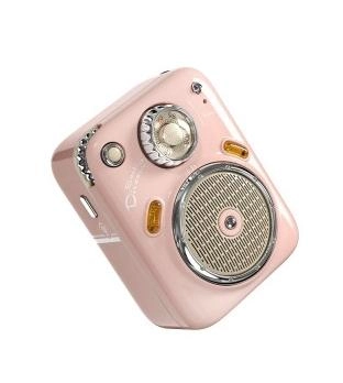 Głośnik Bluetooth Divoom Beetles-FM 4,5W Różówy