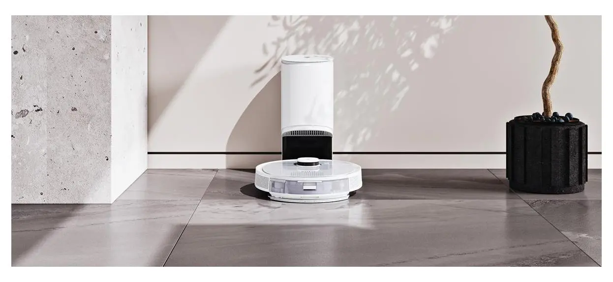 Robot sprzątający Ecovacs Deebot T9+ Funkcja mopowania Stacja oczyszczająca Tworzenie mapy pomieszczenia 67dB