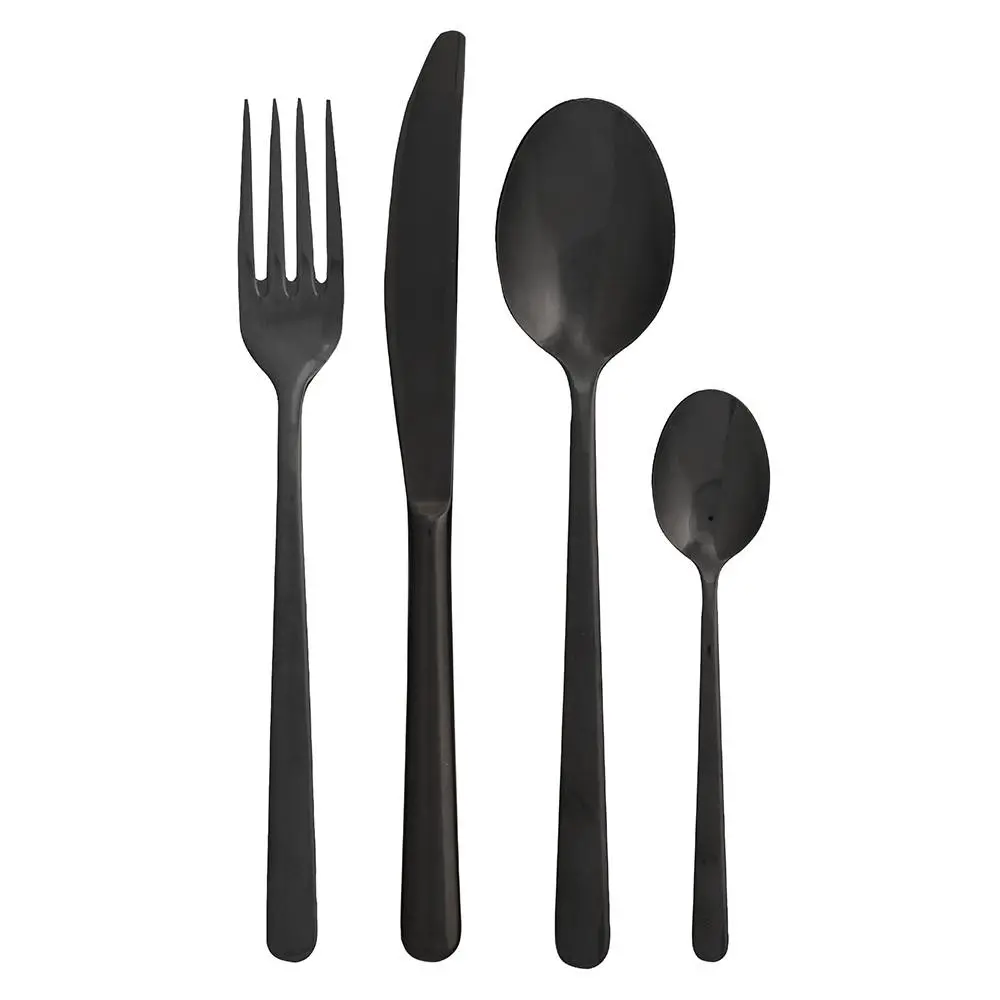 Zestaw sztućców Altom Design Galaxy Black 24 elementy