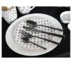 Zestaw sztućców Altom Design Galaxy Black 24 elementy