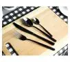 Zestaw sztućców Altom Design Galaxy Black 24 elementy