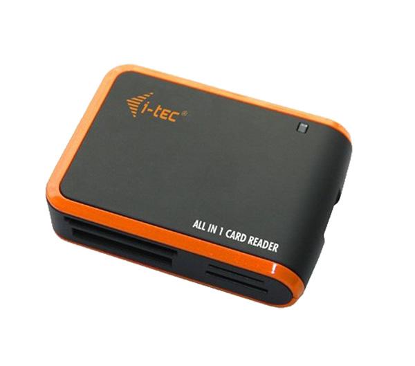Czytnik kart i-Tec Multiczytnik kart pamięci USBALL3B (czarno-pom.)