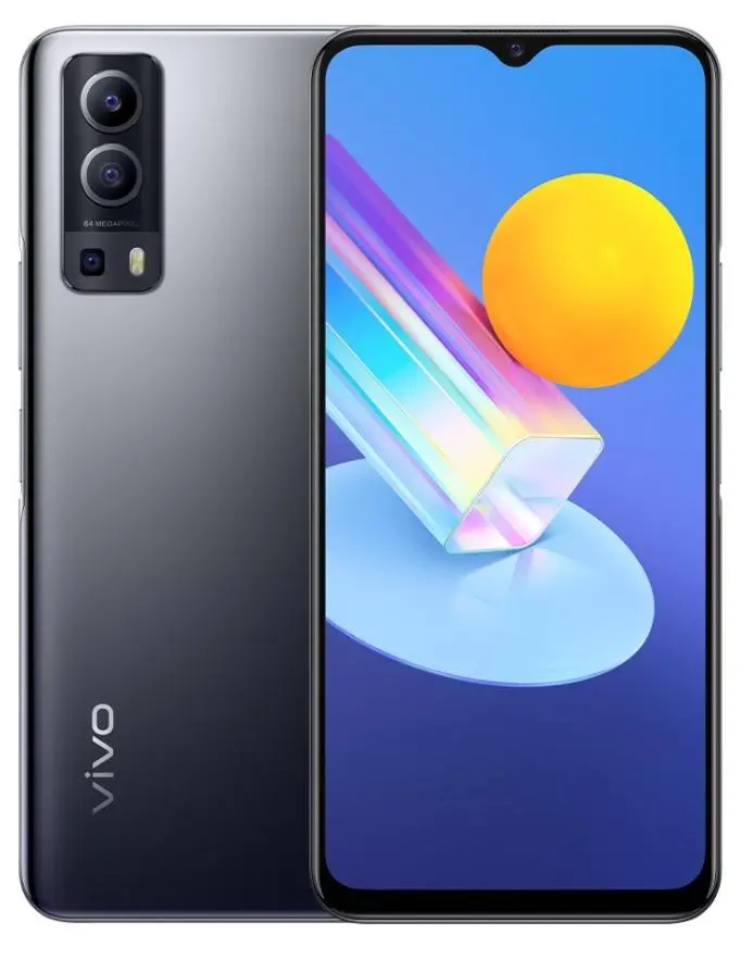 Smartfon vivo Y72 5G - 6,58" - 64 Mpix - czarny