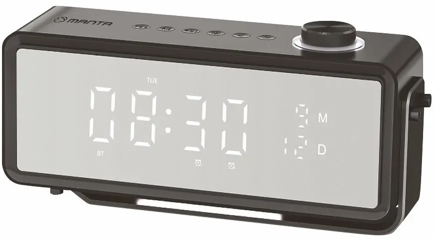 Radiobudzik Manta CLK9020 Czarny