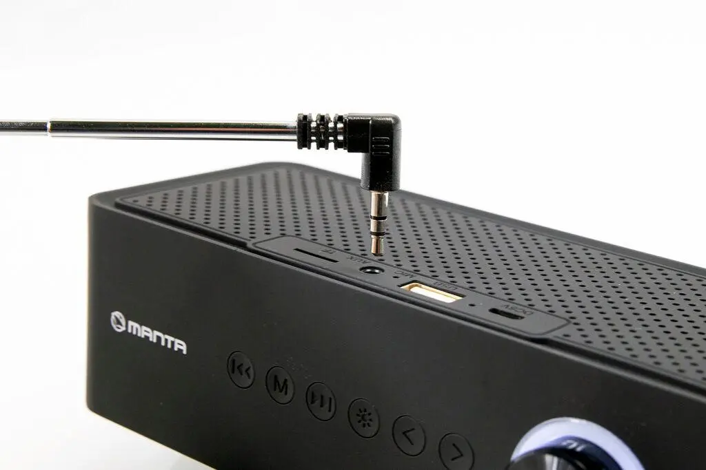 Radiobudzik Manta CLK9020 Czarny