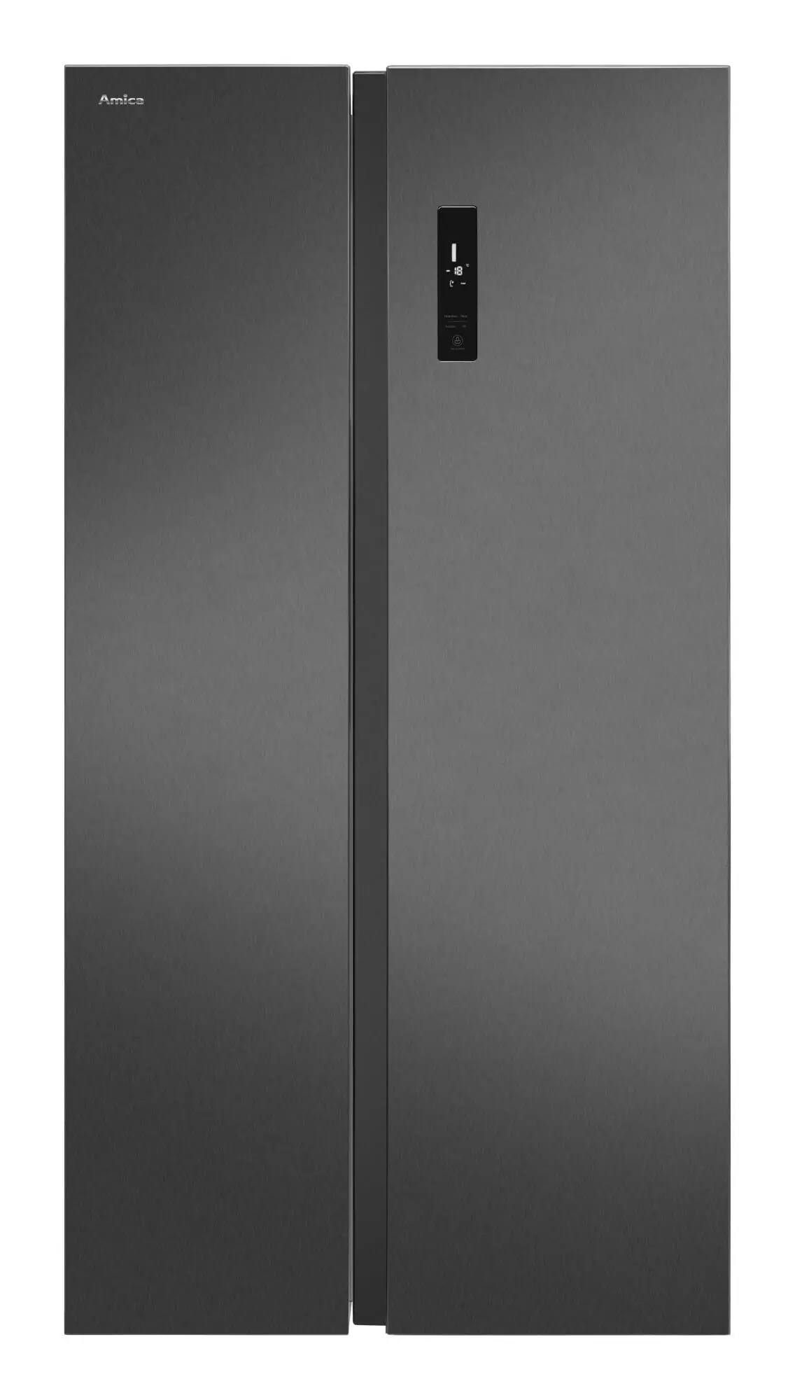 Amica FY5119.3DFBX Pełny No Frost 177cm Komora świeżości Czarny Inox