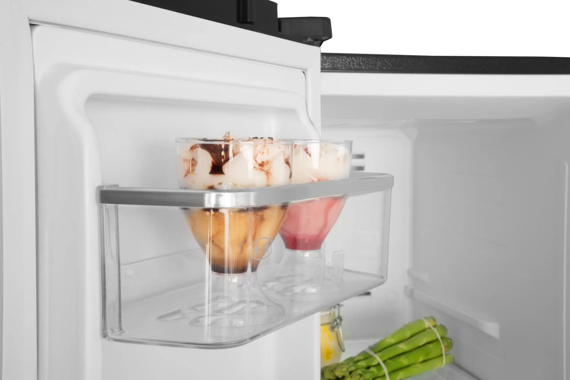 Lodówka Amica FY5119.3DFBX Pełny No Frost 177cm Komora świeżości Czarny Inox