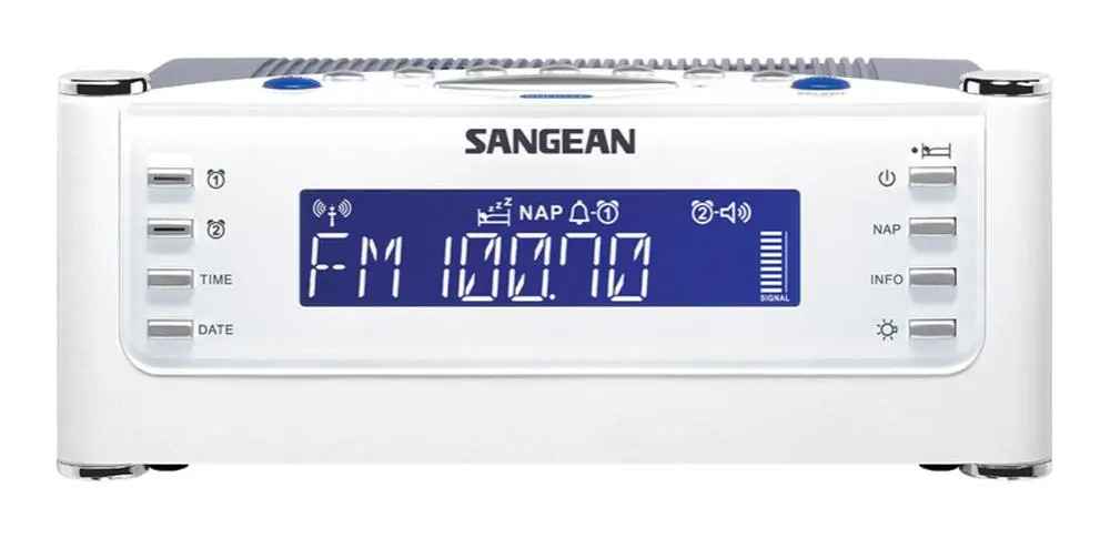 Radiobudzik Sangean RCR-22 Biały