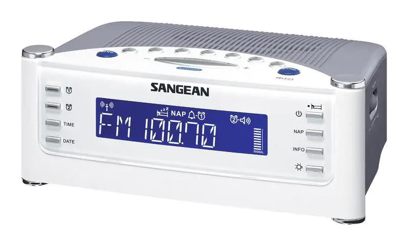 Radiobudzik Sangean RCR-22 Biały
