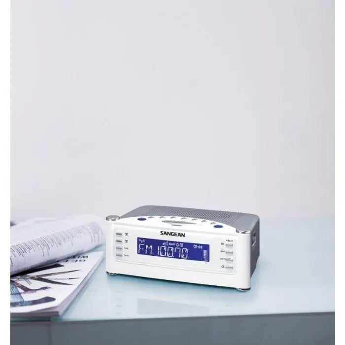 Radiobudzik Sangean RCR-22 Biały