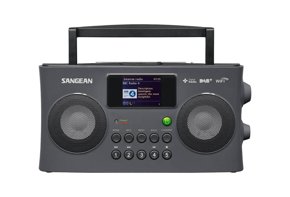 Radioodbiornik Sangean FUSION 290 WFR-29C Radio FM DAB+ Internetowe Czarny