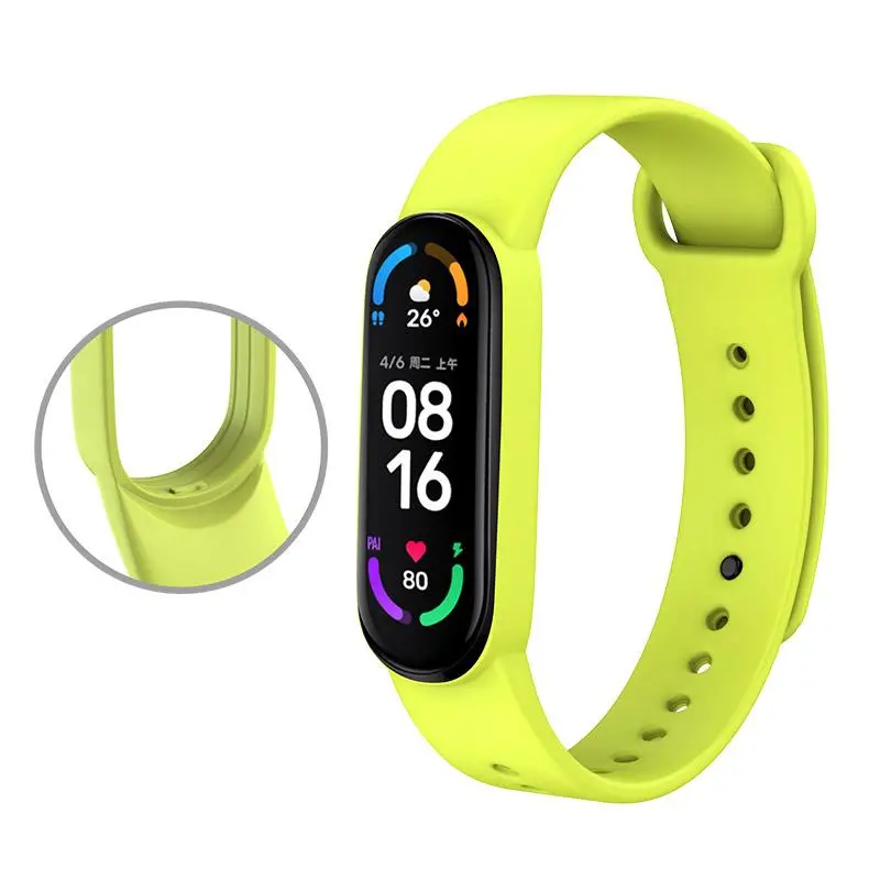 Opaska Yunmi Mi Band 5/6 XMBDST41 Zielony