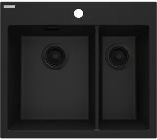 Кухонна мийка Deante Eridan ZQE G503 Granitowy Grafitowy/Metalik