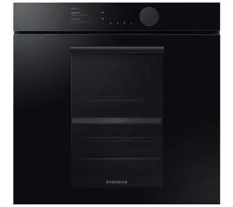 Piekarnik elektryczny parowy Samsung Dual Cook Infinite NV75T8879RK Termoobieg Czarny