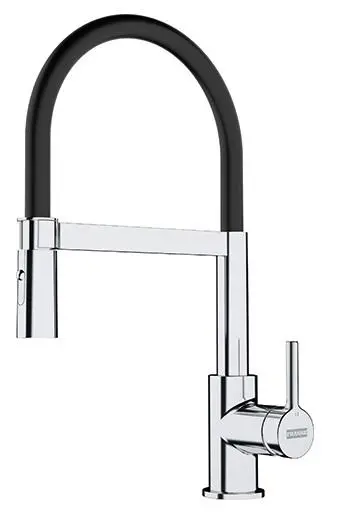 Bateria Franke Lina Semi-Pro Chrom/Czarny Mosiądz