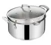 Zestaw garnków Tefal Jamie Oliver Cooks Direct E304SA55 Indukcja Stal nierdzewna 10 elementów