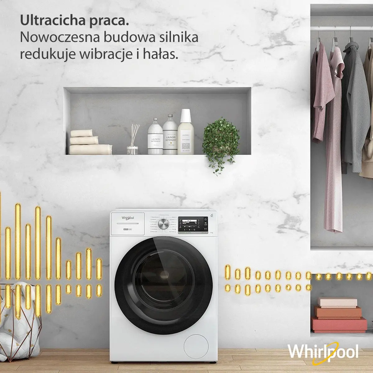 Pralka Whirlpool W7 W945WB PL 9kg 1400obr/min