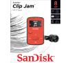 Odtwarzacz MP3 SanDisk Clip Jam 8GB Czerwony