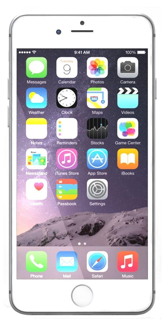 Smartfon Apple iPhone 6 Plus 64GB (srebrny)