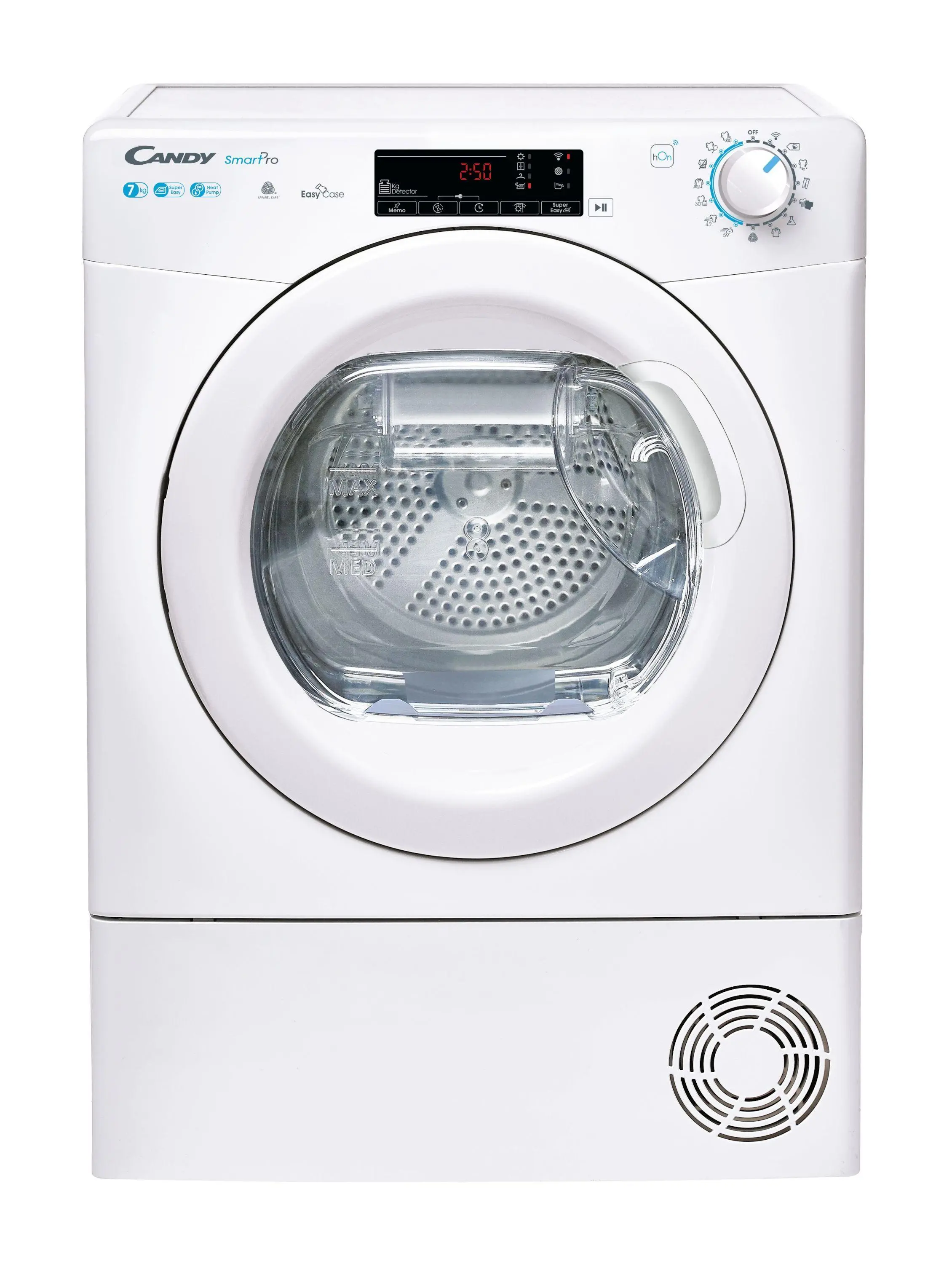 Candy Smart Pro CSOE H7A2TE-S 58,5cm 7kg Zdalne sterowanie