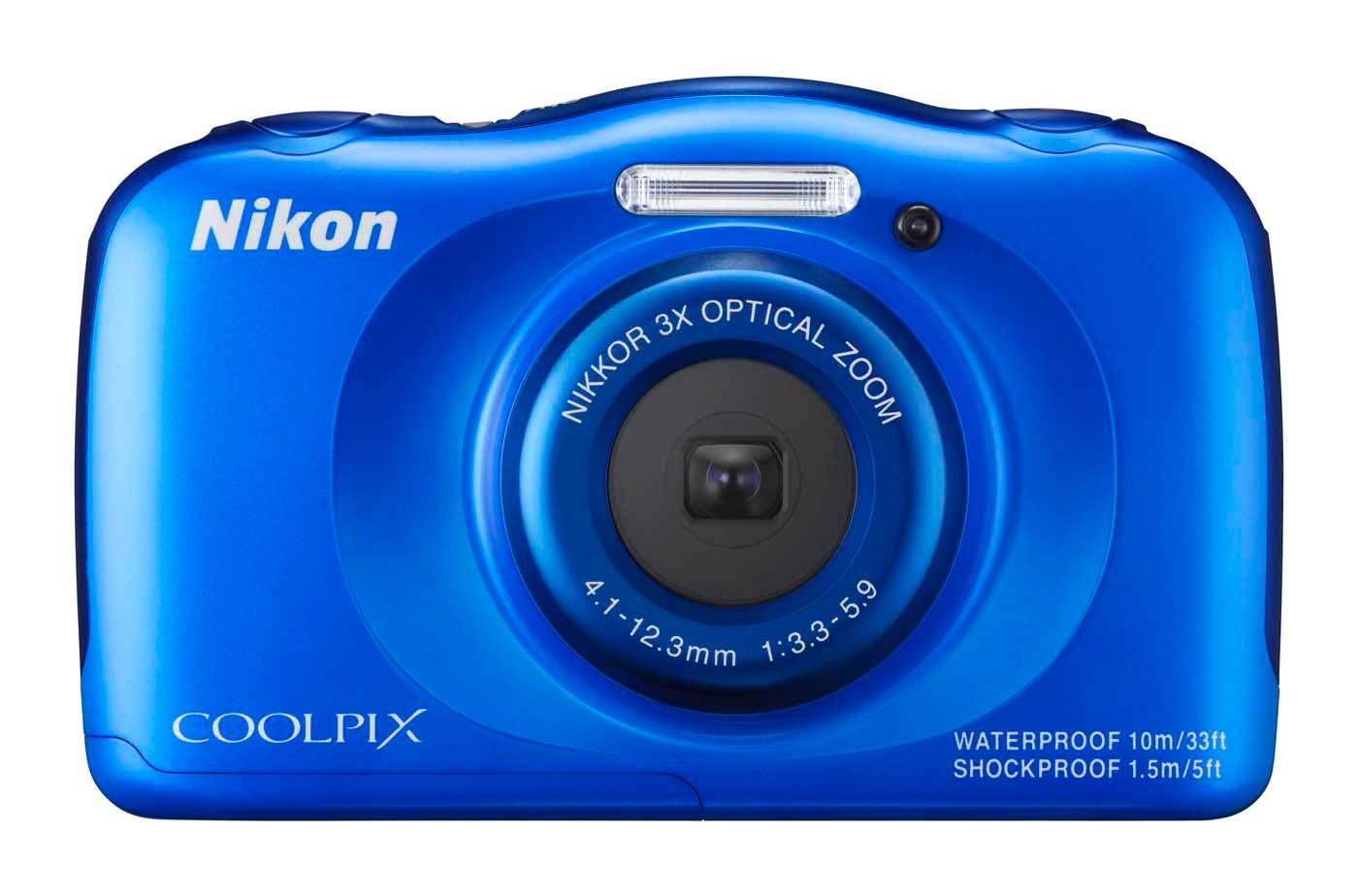 Nikon Coolpix S33 (niebieski)