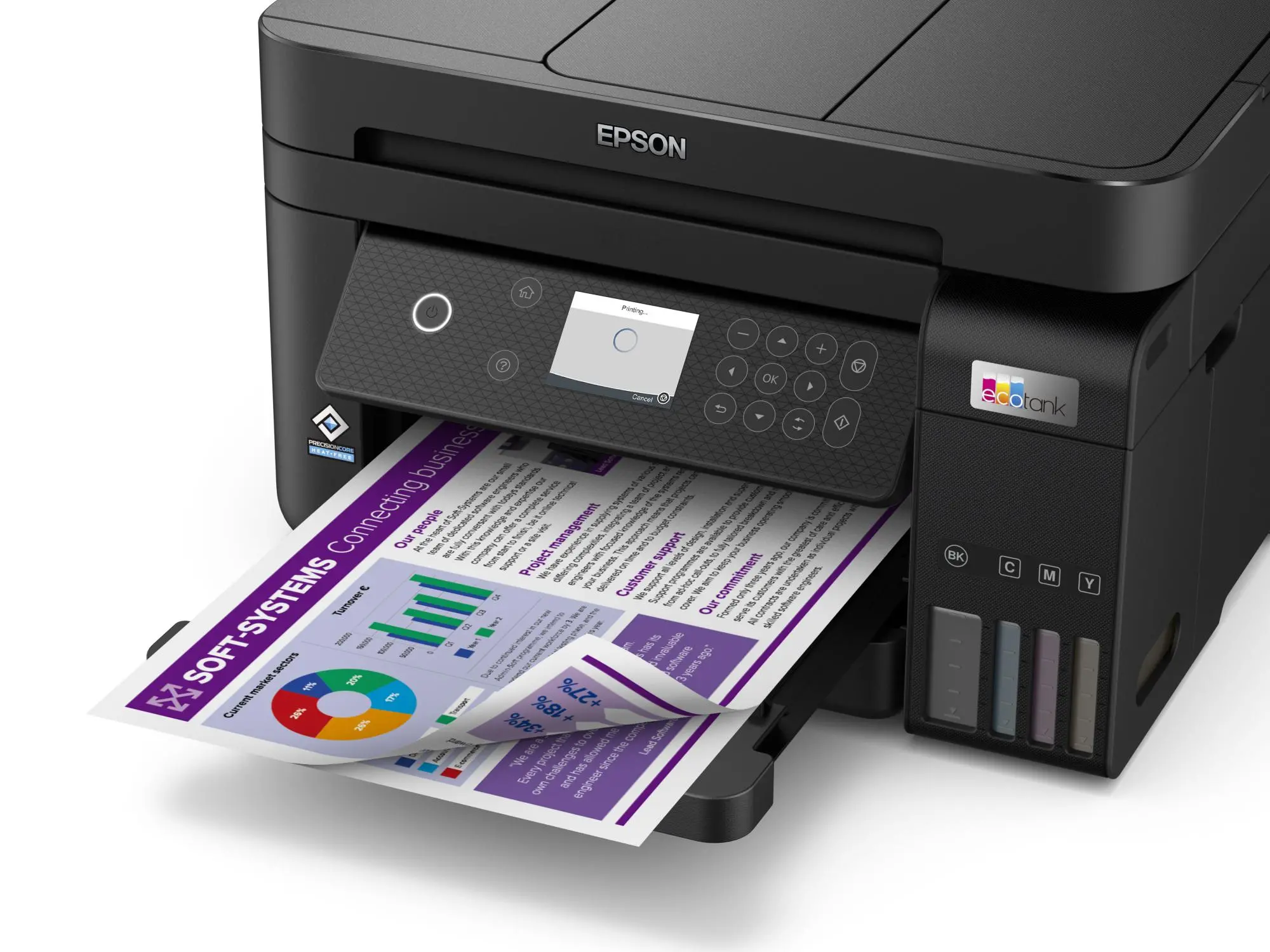 Urządzenie wielofunkcyjne Epson EcoTank L6270 WiFi Czarny