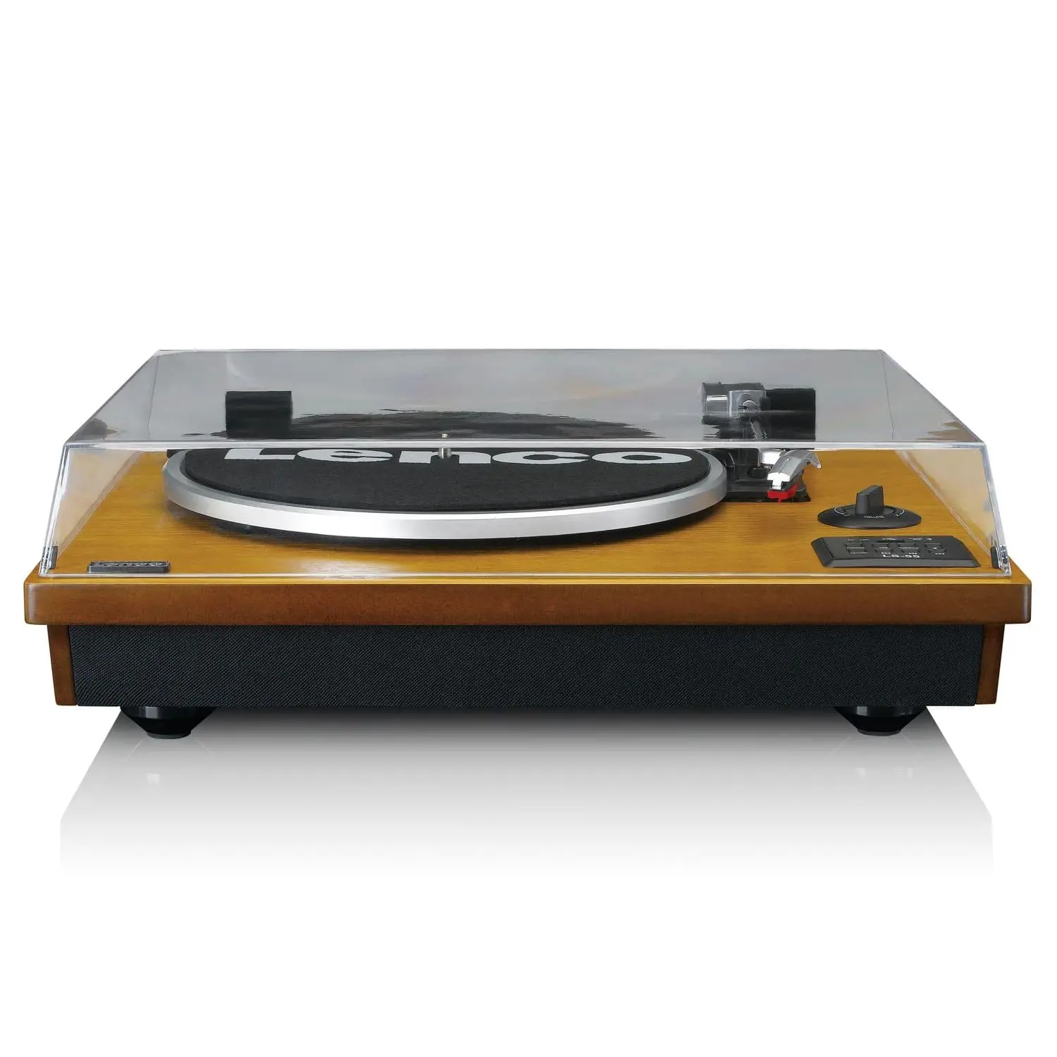 Gramofon Lenco LS-55WA Manualny Napęd paskowy Przedwzmacniacz Bluetooth Brązowy