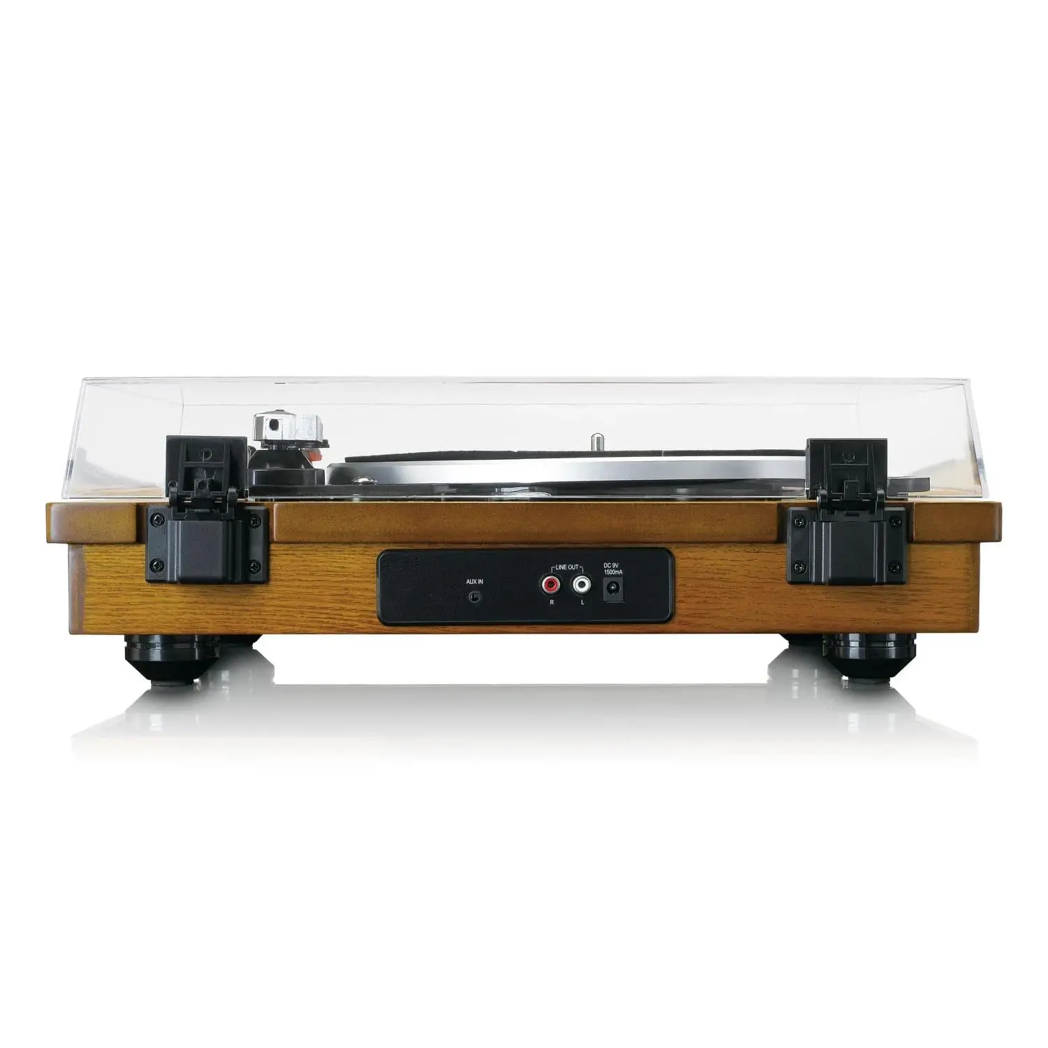 Gramofon Lenco LS-55WA Manualny Napęd paskowy Przedwzmacniacz Bluetooth Brązowy