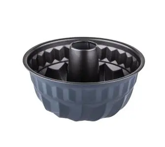 Forma do babki La Bonita Confitero LBF003 Średnica 22cm Z tuleją Stal węglowa