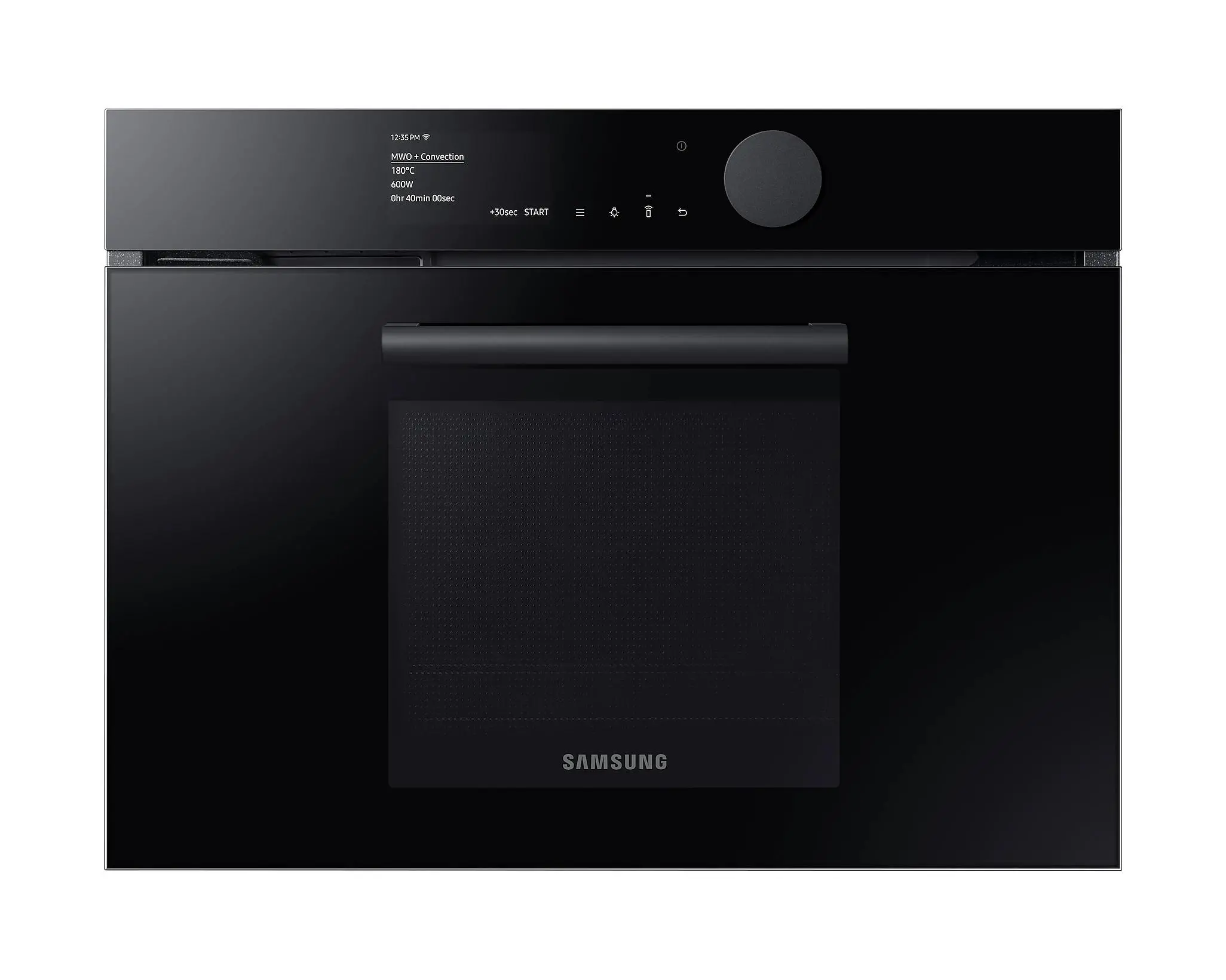 Piekarnik z mikrofalą Samsung Infinite Line NQ50T8539BK Termoobieg Zdalne sterowanie Czarny