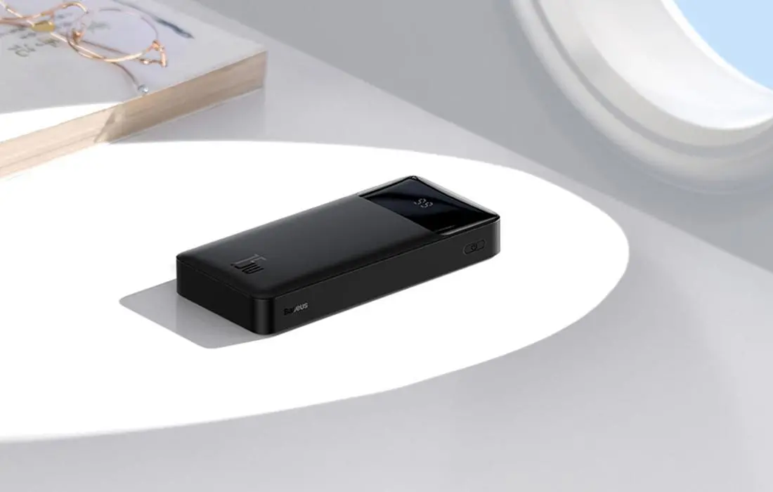 Powerbank Baseus PPDML-J01 Bipow 20000mAh 2xUSB USB-C 15W Czarny