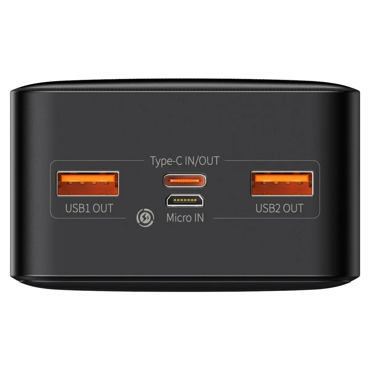 Powerbank Baseus PPBD050401 Bipow 30000mAh 2xUSB USB-C 20W Czarny