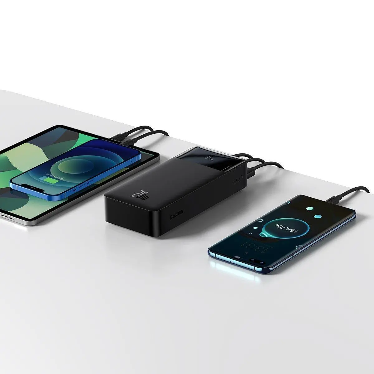 Powerbank Baseus PPBD050401 Bipow 30000mAh 2xUSB USB-C 20W Czarny