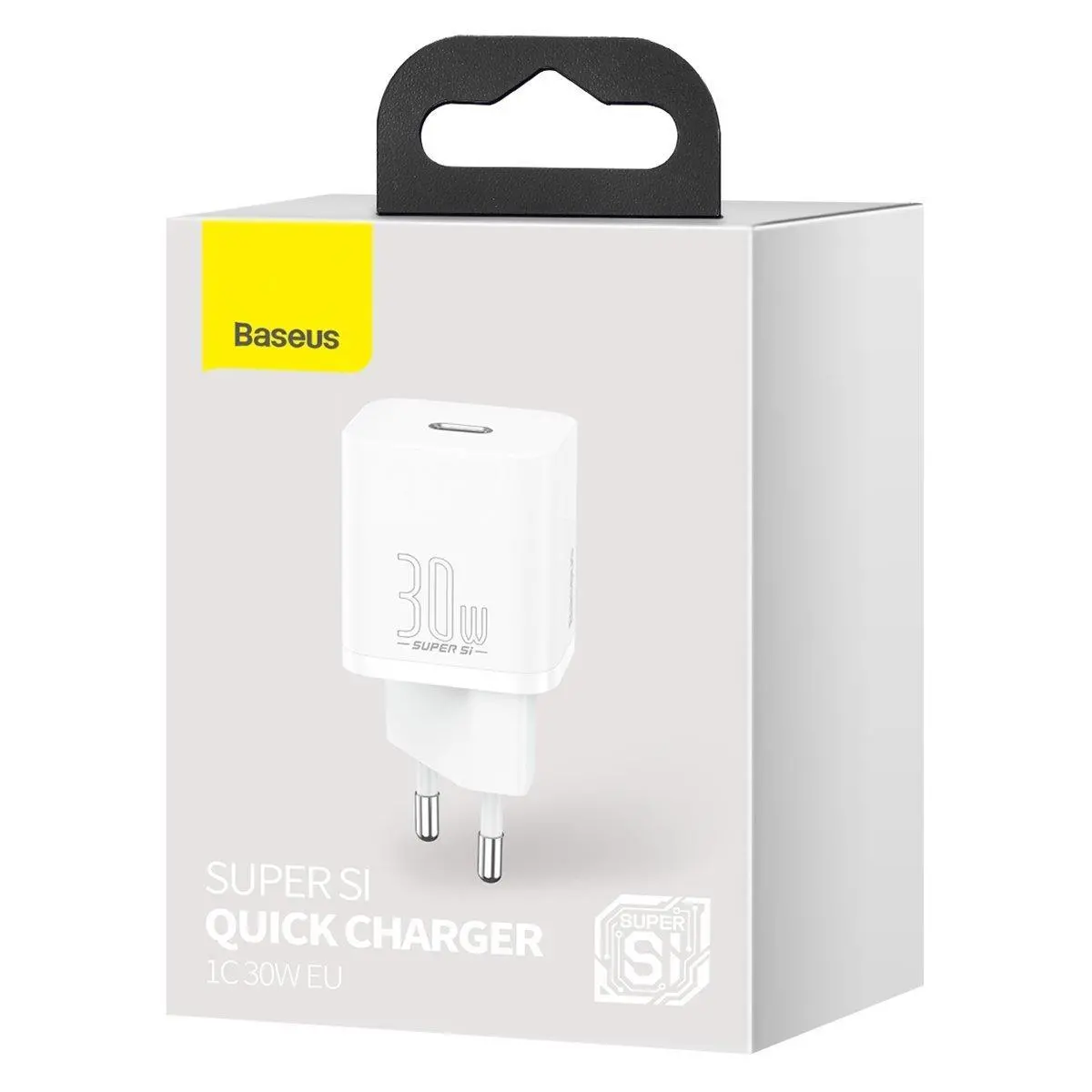 Ładowarka sieciowa Baseus CCSUP-J02 Super Si Quick Charger 1C 30W Biały