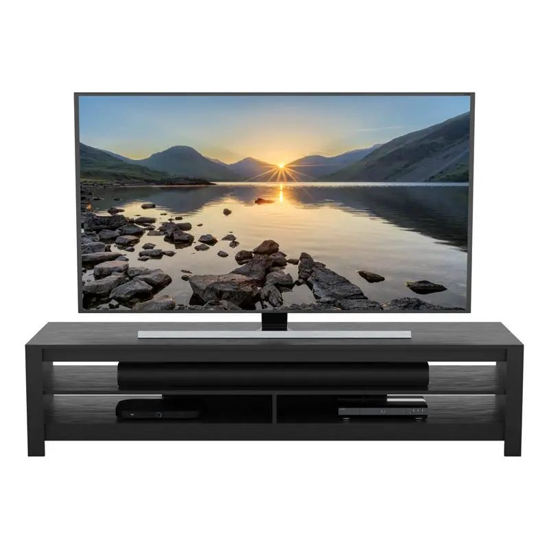 Stolik Techlink CA180RBO Czarny dąb