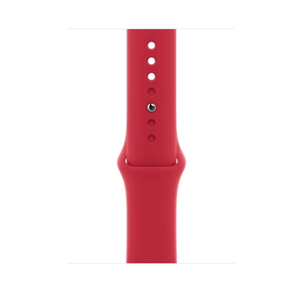 Pasek Apple MKUV3ZM/A Pasek sportowy z edycji (PRODUCT)RED do koperty 45 mm - rozmiar standardowy