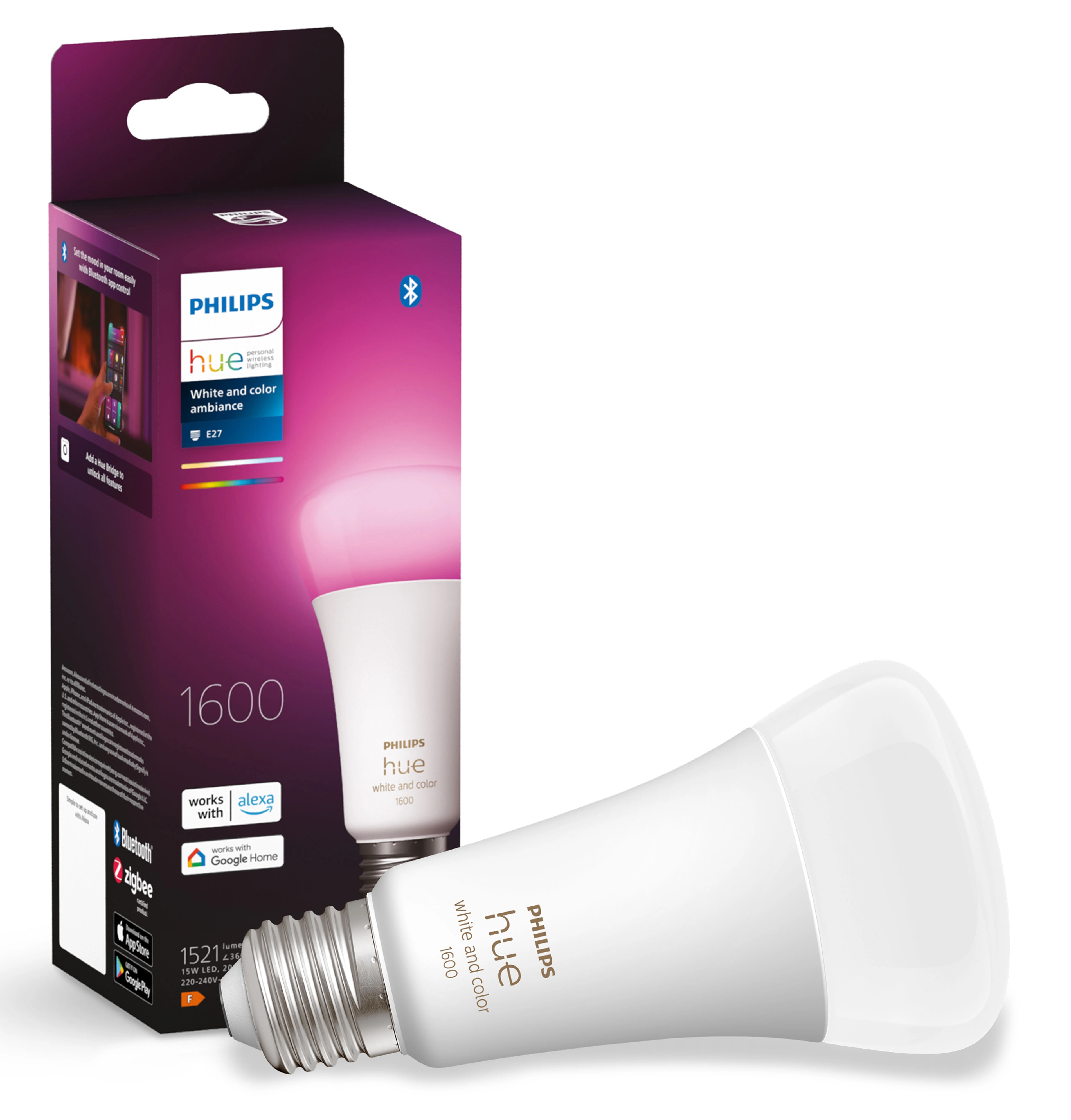 Żarówka LED Philips Hue White and Colour Ambiance E27 1 szt.