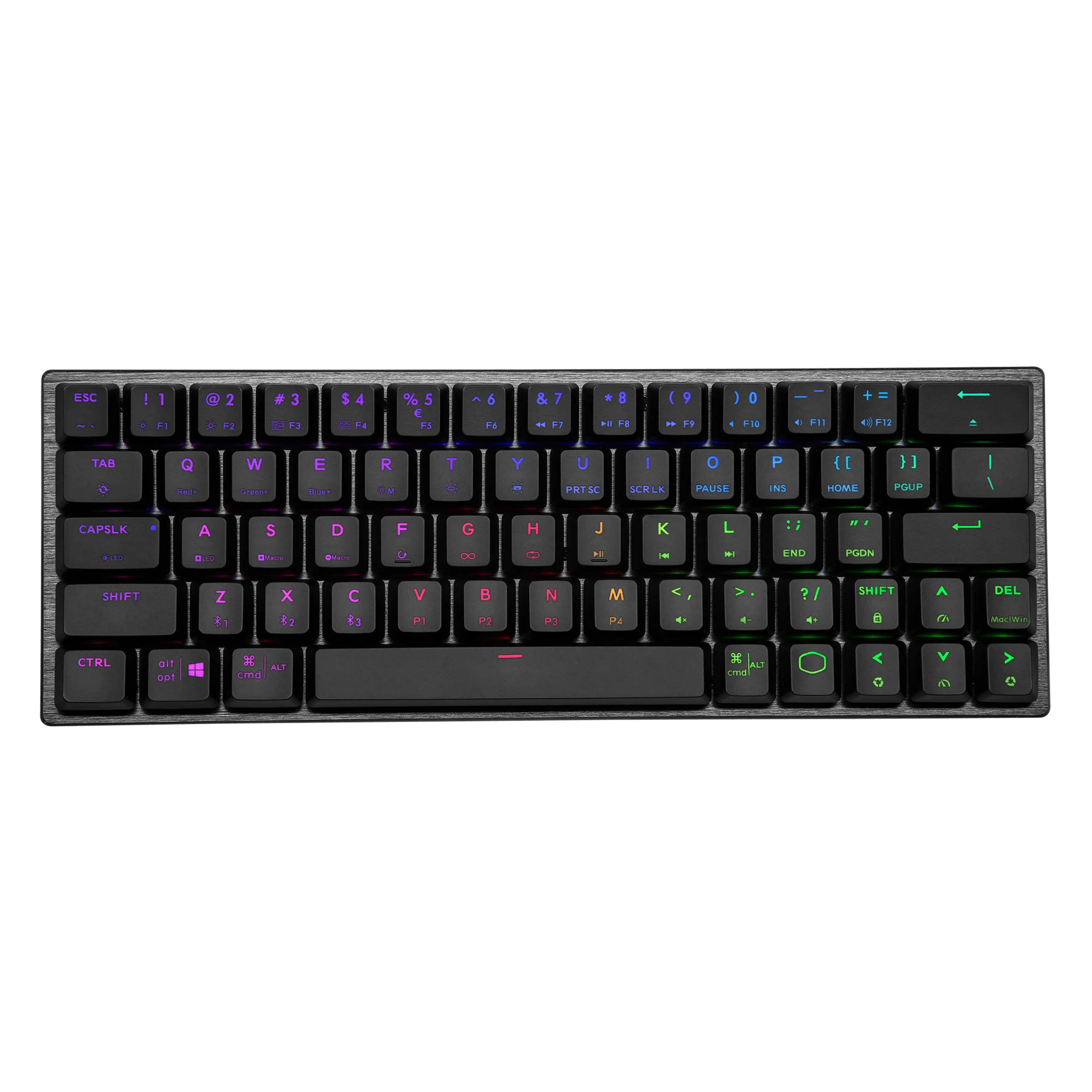 Klawiatura mechaniczna Cooler Master SK-622 Cherry MX Red LP Czarny