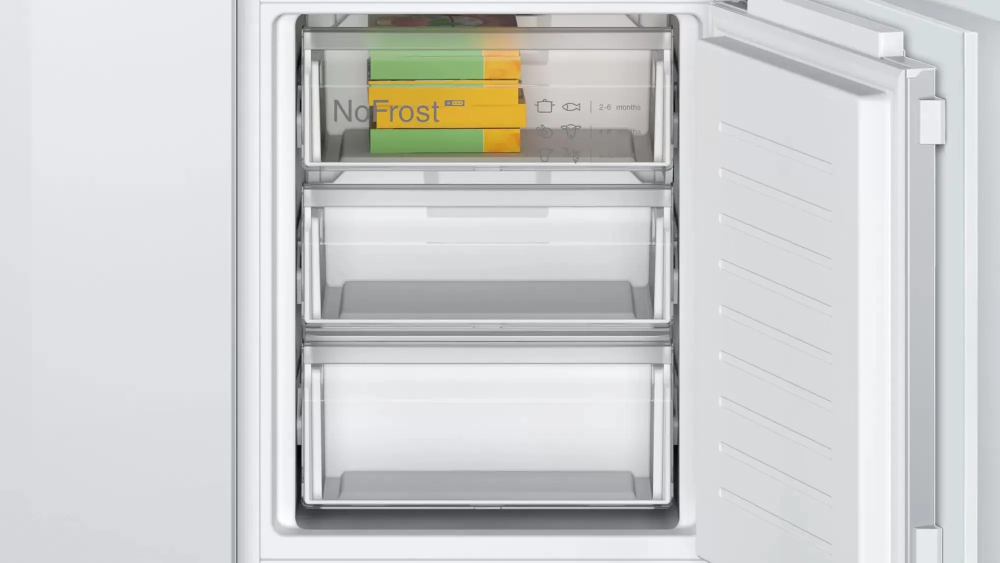 Lodówka Bosch KIN86NFF0 Zamrażarka No Frost 177,2cm