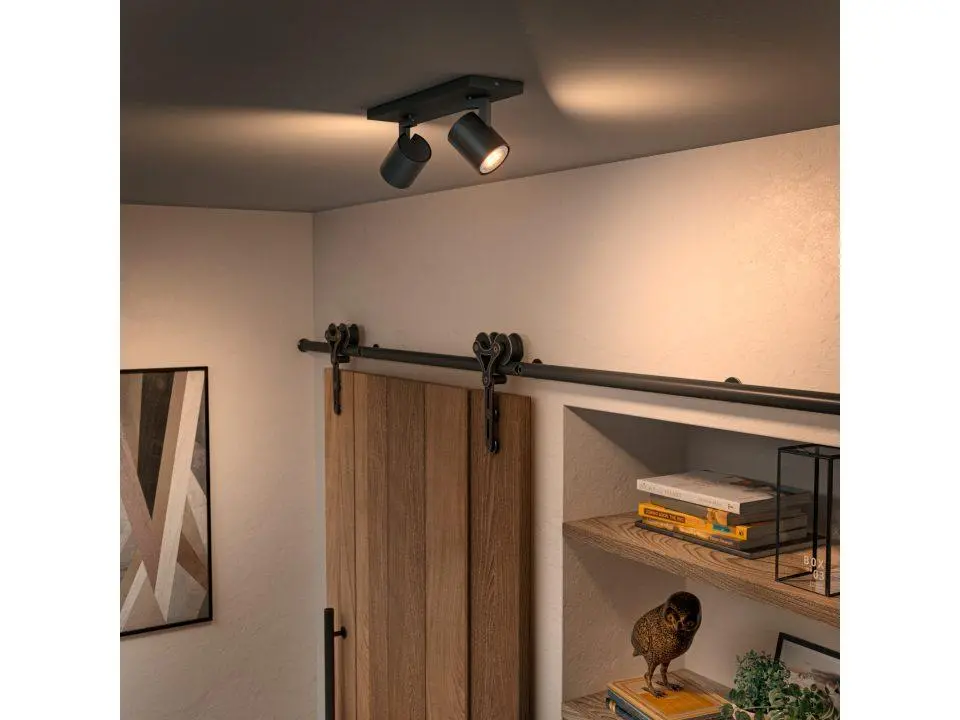 Oświetlenie punktowe Philips Hue White Ambiance Runner 929003045701 Czarny