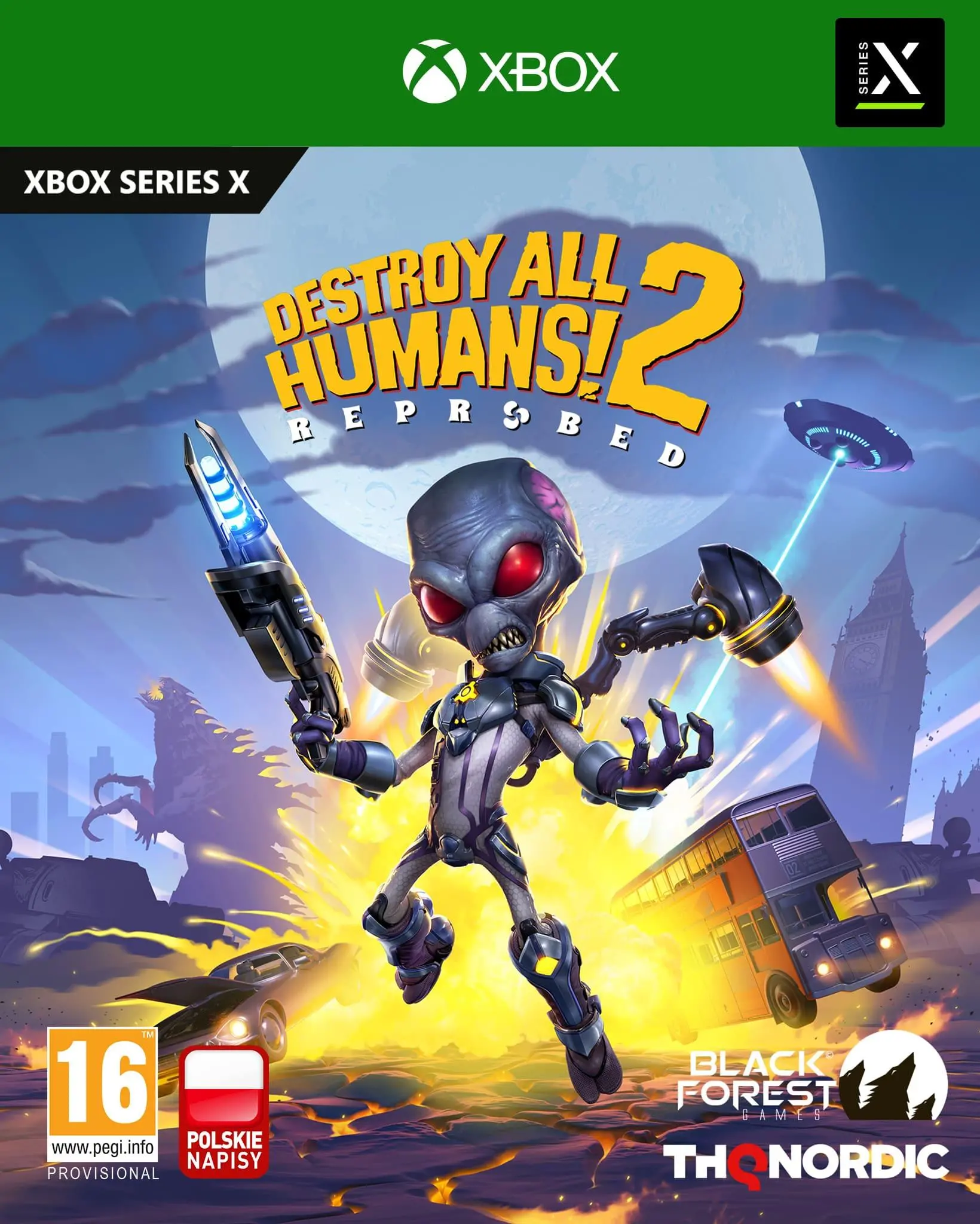 Destroy All Humans 2 Reprobed Gra na Xbox Series X