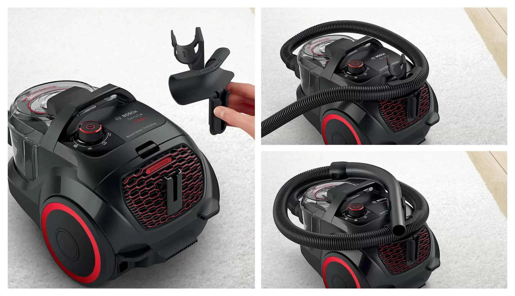 Odkurzacz Bosch ProPower BGS21POW2 750W Turboszczotka Szczotka do parkietów