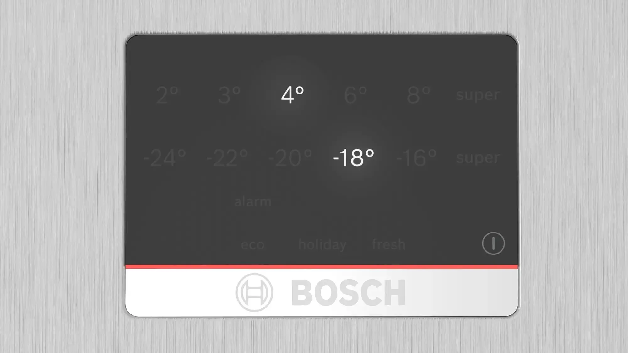 Lodówka Bosch Serie 4 KGN397LDF Pełny No Frost 203cm Szuflada z kontrolą wilgotności Stalowy