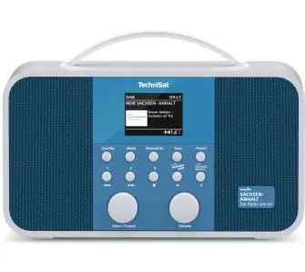 Radioodbiornik TechniSat TechniRadio 5 IR BT SA Radio FM DAB+ Internetowe Bluetooth Niebiesko-biały