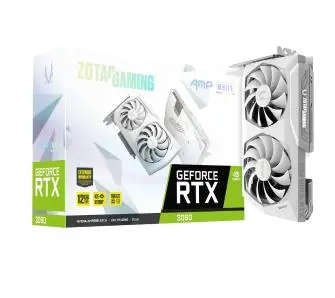 Karta graficzna Zotac GeForce RTX 3060 AMP White Edition LHR 12GB GDDR6 192bit DLSS