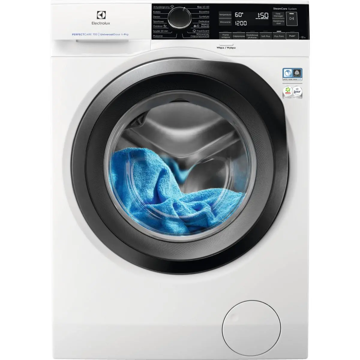 Pralka Electrolux 700 SteamCare EW7F249PSP 9kg 1400obr/min