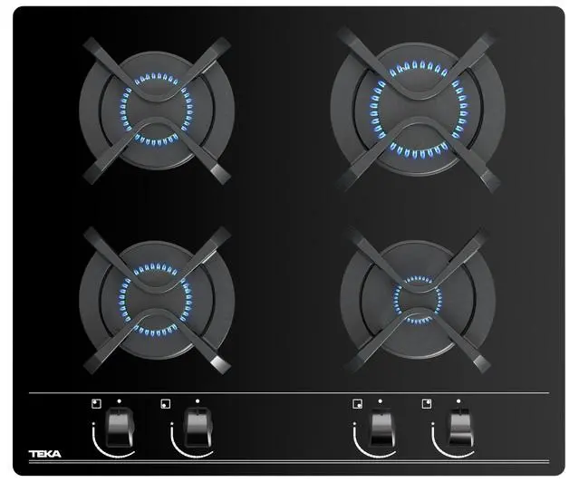 Płyta gazowa Teka GBC 64000 KBC BK 60cm
